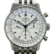 Breitling — Breitling Navitimer B01 Chronograph 41 AB0139 Silver Stainless Steel — Watch — resale
