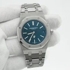 Audemars Piguet — Audemars Piguet Royal Oak "50th Anniversary" Blue Dial 39mm 16202ST.OO.1240ST.01 — Watch — resale