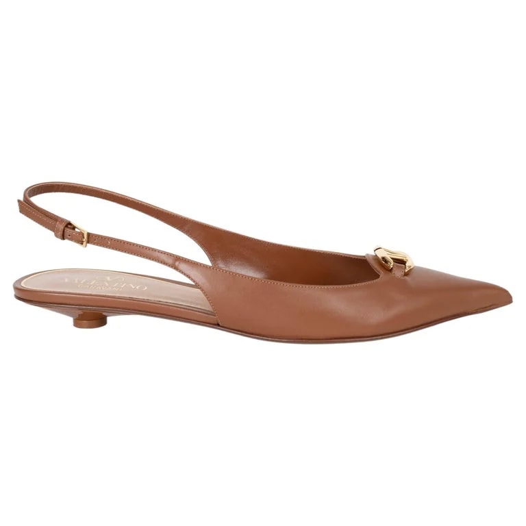 Valentino — Valentino 2024 Moon Vlogo Slingback 39 — Designer Shoe — resale