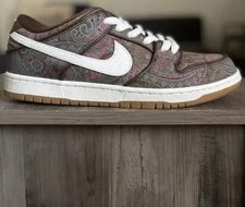 Nike SB — Size 11.5 - Nike SB Dunk Low Pro PRM Paisley DH7534-200 ’s Skate Shoes — Sneaker — resale
