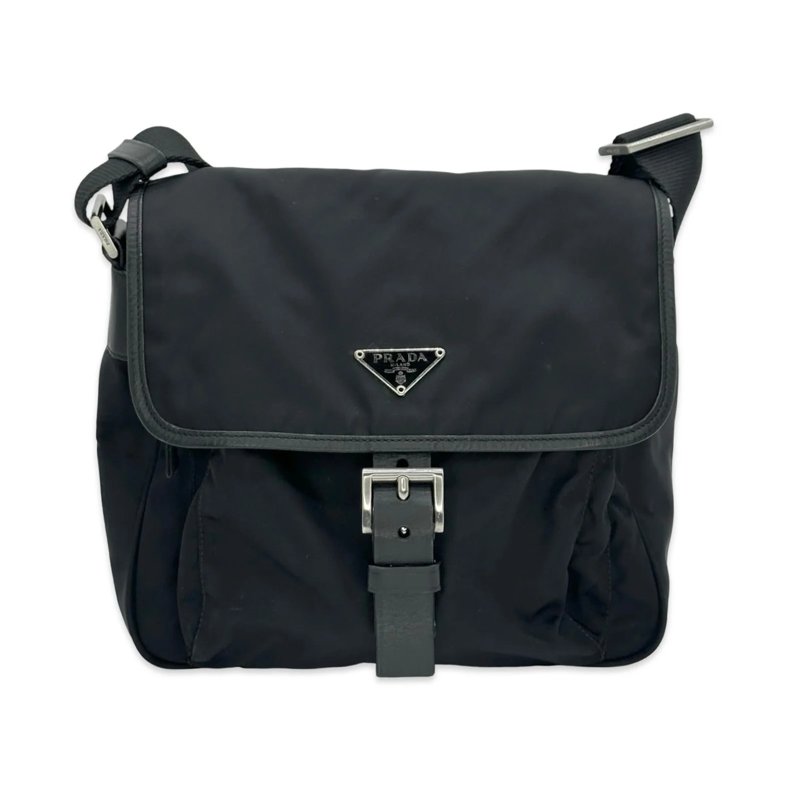 Luv Luxe Scottsdale — Prada Buckle Messenger — Handbag — resale
