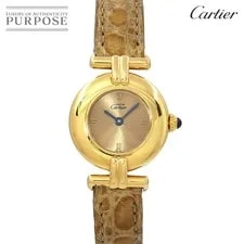Cartier — Cartier Must Colis E Vermeil W1008554 S SV925 Quartz Mu — Watch — resale