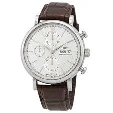 IWC — IWC Portofino Chronograph Edition 150 Years Automatic White Dial — Watch — resale