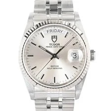 Tudor — Tudor Prince Day-Date 76214 Silver Case Size 36mm #7107 — Watch — resale