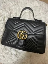 Gucci — Gucci GG Marmont Small Top Handle 30137 — Handbag — resale