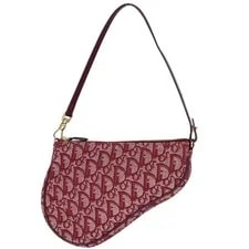 Dior — Auth Christian Dior Trotter Pattern Saddle Good — Handbag — resale