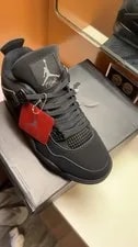 Jordan — Jordan Air 4 Retro Cat Mid Top Basketball — Sneaker — resale