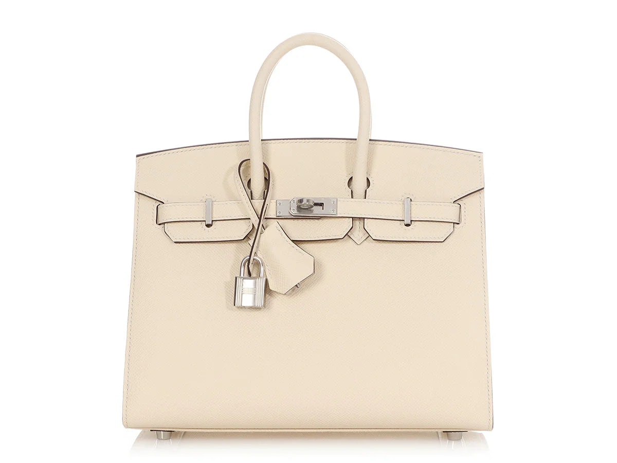 Hermès — Hermès Nata Birkin Sellier 25 — Handbag — resale