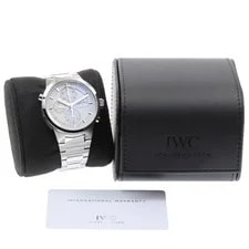 IWC — IWC Portugieser IW371508 43mm SS Gray #C17868 — Watch — resale