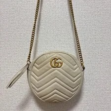 Gucci — Gucci GG Marmont Y2K Round Mini Quilted Japan — Handbag — resale