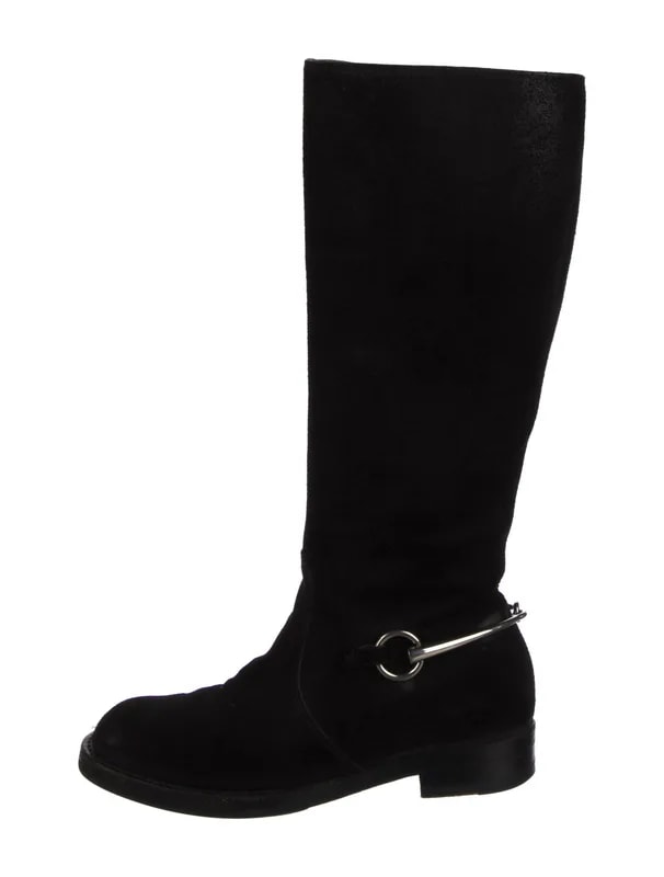 Gucci — Horsebit Accent Riding — Designer Shoe — resale