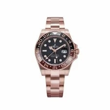 Rolex — Rolex GMT-Master II 126715CHNR 'Root Beer' Rose Gold Black Dial (2023) — Watch — resale