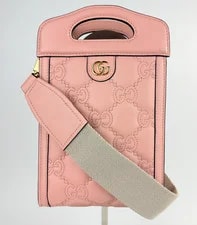 Gucci — Gucci GG Marmont Matelassé Top Handle Crossbody — Handbag — resale