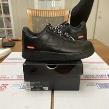 Supreme — Size 8.5 - Supreme X Air Force 1 Low Box Logo - 2020 CU9225-001 — Sneaker — resale