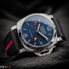 Panerai — Panerai Luminor Quaranta BiTempo Luna Rossa Blue PAM01404 Complete Set — Watch — resale