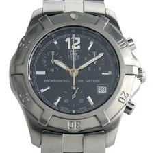 TAG Heuer — TAG Heuer CN1110 Chronograph Quartz Stainless Steel From Japan — Watch — resale