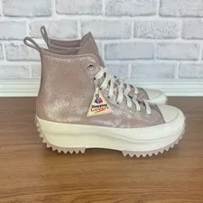 Converse — ⭐Converse Run Star Hike Hi Platform Glitter Sz 7 Shoes A11578C⭐ — Sneaker — resale