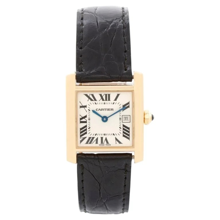 Cartier — Cartier Tank Francaise Midsize 18k Yellow Gold / W50014N2 2466 — Watch — resale