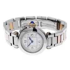 Cartier — Cartier MIS Pashas WJ124020 27mm Ss/pg Silver Dial Quartz #C331 — Watch — resale