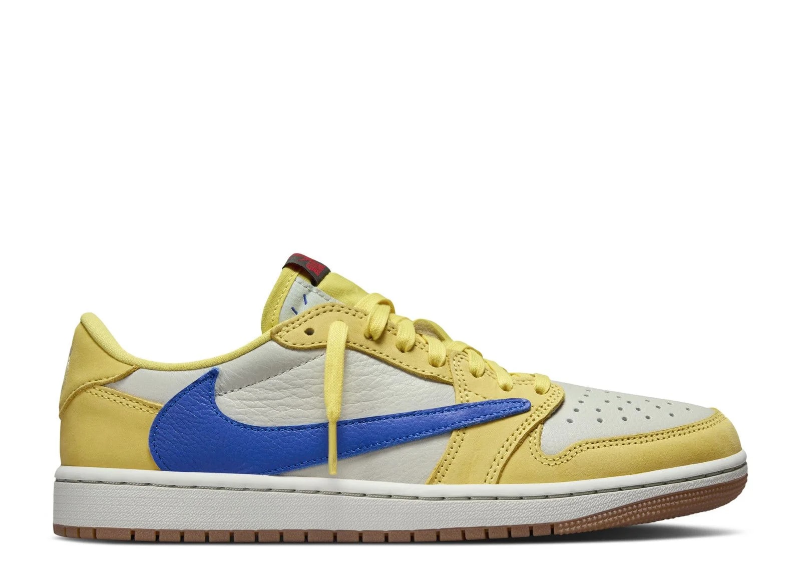 Travis Scott — X Wmns Jordan 1 Retro Low OG SP 'Canary' Sample — Sneaker — resale