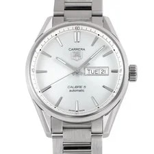 TAG Heuer — TAG Heuer Carrera Calibre 5 Day-date WAR201B.BA0723 Automatic Silver — Watch — resale