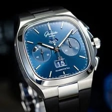 Glashütte Original — Glashütte Original Seventies Chronograph Panorama Date B & P 1-37-02-08-02-63 — Watch — resale
