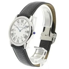 Cartier — Cartier Ronde Solo LM W6700255 36mm SS Silver #C24589 — Watch — resale