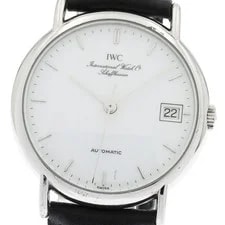 IWC — IWC Portofino Date Automatic SS Leather From Japan — Watch — resale