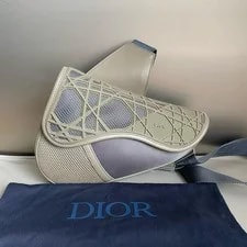 Dior — Dior Saddle Logo Magnetic Flap Smooth Cowhide - Excellent #X75PHR — Handbag — resale