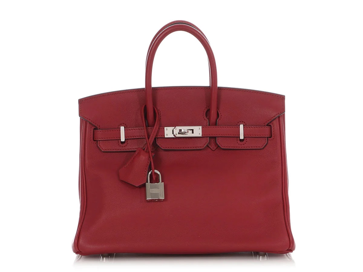 Hermès — Hermès Grenat Birkin 25 — Handbag — resale