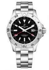 Breitling — New Breitling Avenger B01 GMT 44mm Black Dial SS A32320101B1A1 — Watch — resale