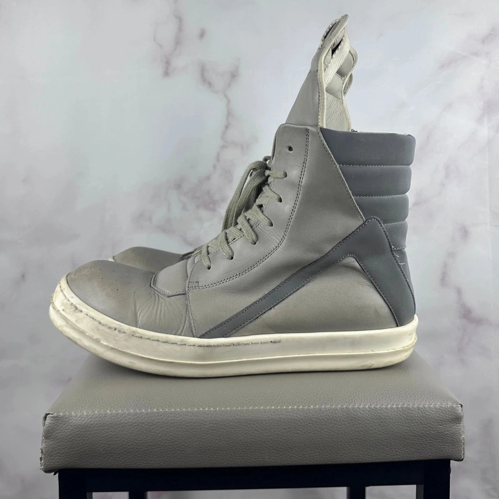 Rick Owens — Rick Owens Geobasket Reflective Strobe EU 44 — Sneaker — resale