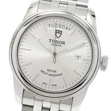 Tudor — Auth Tudor Glamour 56000 Date Day White Dial Automatic — Watch — resale