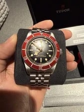Tudor — Tudor Black Bay - 7941A1A0RU - 41mm Red Bezel (2023) - Jubilee Bracelet — Watch — resale