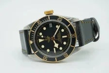 Tudor — Tudor Black Bay S&G Heritage Black Bay S&G Leather 41mm 79733N 12/2022 9320 — Watch — resale