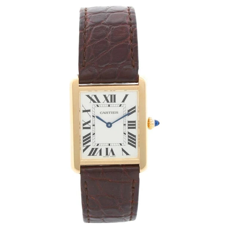 Cartier — Cartier Tank Solo Stainless Steel & Yellow Gold 3167 W5200004 — Watch — resale