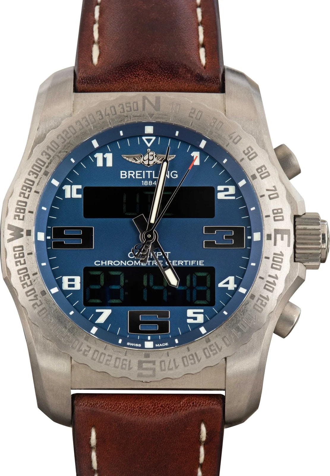 Breitling — Breitling Cockpit B50 Titanium Blue Dial — Watch — resale