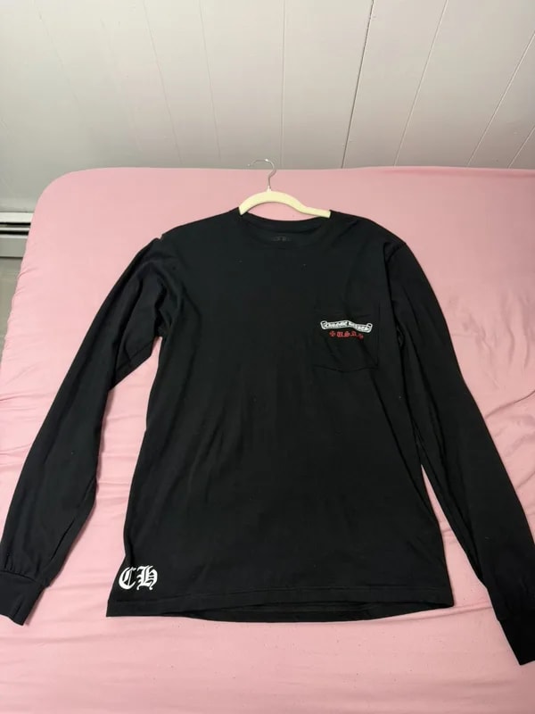 Chrome Hearts — Hearts USA Flag Long-Sleeve ' — streetwear — resale