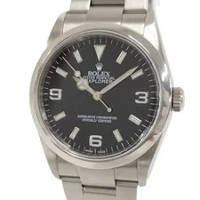 Rolex — Rolex Explorer 1 Automatic SS Black Dial M Number SKAI-0 — Watch — resale