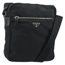 Prada — Prada Front Pocket Zip Messenger With — Handbag — resale