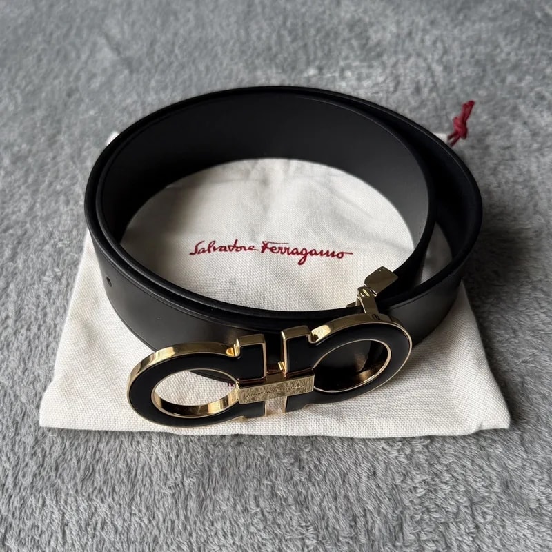 Salvatore Ferragamo — Salvatore Ferragamo Reversible AND Adjustable Belt — Clothing — resale