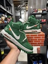 Off-White — Size 10.5 - Off-White Air Force 1 Mid — Sneaker — resale