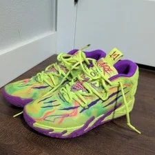 Puma — Puma X LaMelo Ball MB.03 Spark Size 6 Basketball Shoe Cosmic Slime — Sneaker — resale