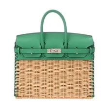 Hermès — Hermes Birkin 25 Picnic / × Hardware / #W005 — Handbag — resale