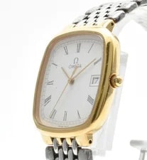 Omega — 【EXC+5】 Omega de Ville Cal.1430 196.0317 Quartz White Dial — Watch — resale