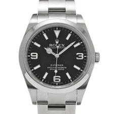 Rolex — Rolex Explorer 214270 39mm Stainless Steel Black #WW5500 — Watch — resale