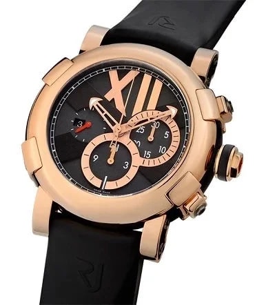 Worldofluxuryus — Romain Jerome Titanic-DNA Chronograph 18k Rose Gold — Watch — resale