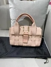 Fendi — Fendi Baguette Woven Fabric Tone — Handbag — resale