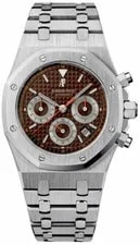Audemars Piguet — Audemars Piguet Royal Oak 39 MM Chronograph "Havana" Brown Dial — Watch — resale