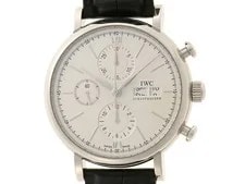 IWC — IWC Portofino Chronograph IW391007 Stainless Steel / Leather 42mm #DW530 — Watch — resale